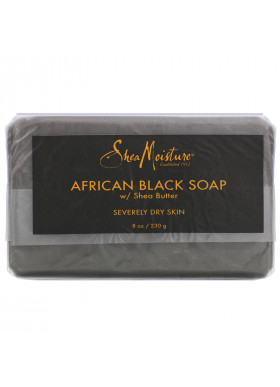 SheaMoisture, African Black Soap with Shea Butter, 8 oz (230 g)