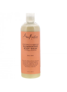 SheaMoisture, Illuminating Body Wash, Coconut & Hibiscus, 13 fl oz (384 ml)