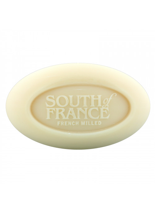 South of France, Blooming Jasmine, French Milled Oval Soap with Organic Shea Butter, 6 oz (170 g)