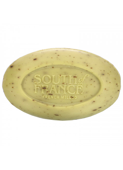 South of France, Green Tea, French Milled Bar Soap with Organic Shea Butter, 6 oz (170 g)