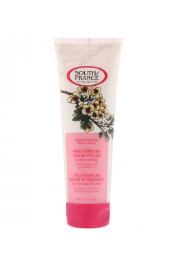 South of France, Moisturizing Sugar Polish, Cherry Blossom, 8 oz (226 g)