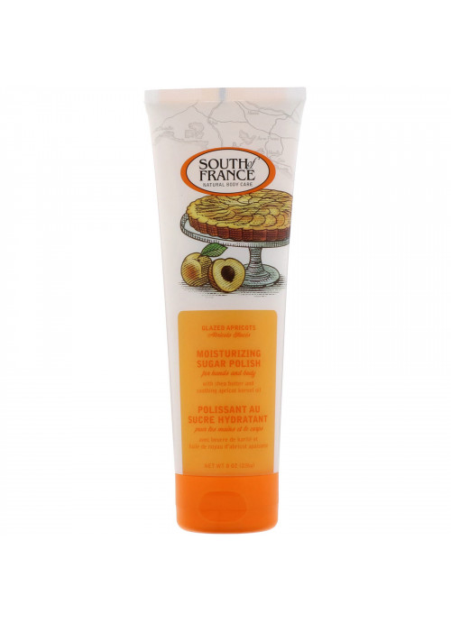 South of France, Moisturizing Sugar Polish, Glazed Apricots, 8 oz (226 g)