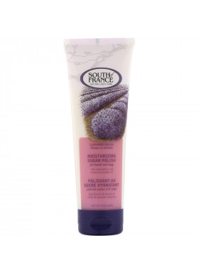 South of France, Moisturizing Sugar Polish, Lavender Fields, 8 oz (226 g)