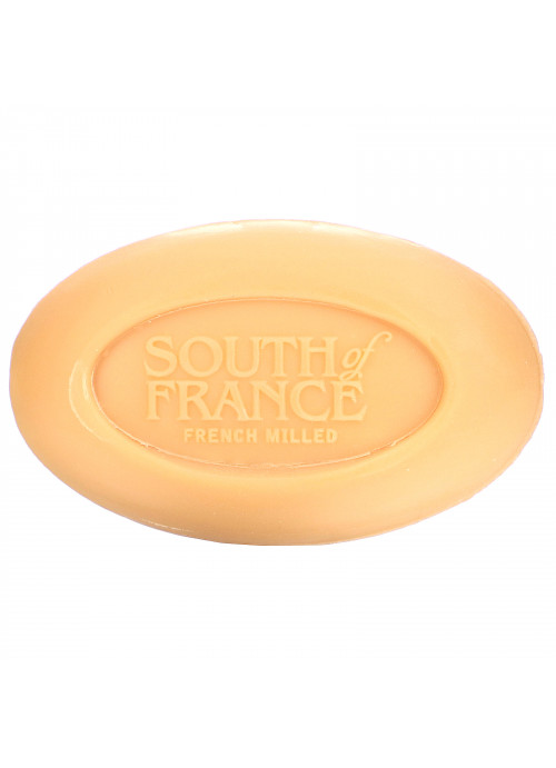 South of France, Orange Blossom Honey, French Milled Bar Soap with Organic Shea Butter, 6 oz (170 g)