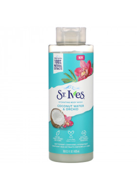 St. Ives, Hydrating Body Wash, Coconut Water & Orchid, 16 fl oz (473 ml)