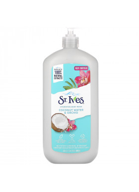 St. Ives, Hydrating Body Wash, Coconut Water & Orchid, 32 fl oz (946 ml)