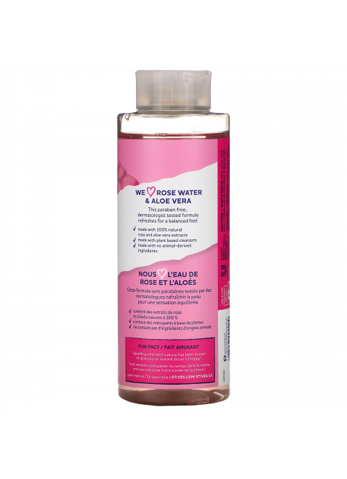 St. Ives, Refreshing Body Wash, Rose Water & Aloe Vera, 16 fl oz (473 ml)