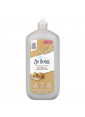 St. Ives, Soothing Body Wash, Oatmeal & Shea Butter, 32 fl oz (946 ml)