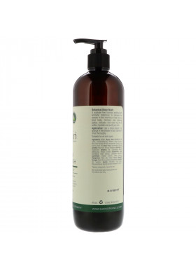 Sukin, Super Greens, Botanical Body Wash, Original Scent, 16.91 fl oz (500 ml)