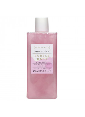 Sunday Rain, Pamper Time, Bubble Bath, Acai Berry, 15.2 fl oz (450 ml)