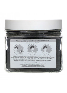 Sunday Rain, Scrub Away, Exfoliating Cubes, Charcoal, 5.29 oz (150 g)