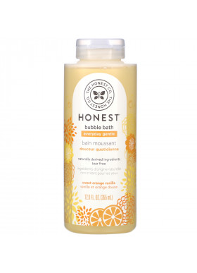 The Honest Company, Everyday Gentle Bubble Bath, Sweet Orange Vanilla, 12.0 fl oz (355 ml)