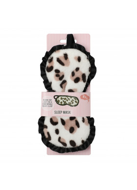 The Vintage Cosmetic Co., Leopard Print Sleep Mask, 1 Count