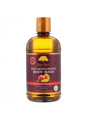Tree Hut, Shea Moisturizing Body Wash, Tropical Mango, 17 fl oz (502 g)