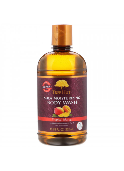 Tree Hut, Shea Moisturizing Body Wash, Tropical Mango, 17 fl oz (502 g)