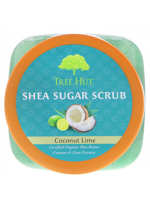 Tree Hut, Shea Sugar Scrub, Coconut Lime, 18 oz (510 g)