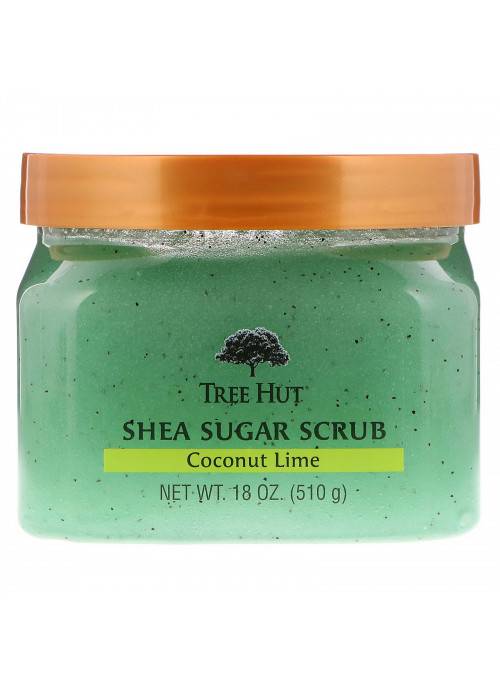 Tree Hut, Shea Sugar Scrub, Coconut Lime, 18 oz (510 g)