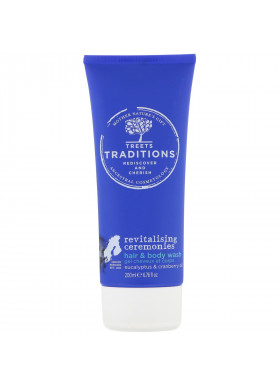 Treets, Revitalising Ceremonies, Hair & Body Wash, Refreshing Eucalyptus, 6.76 fl oz (200 ml)