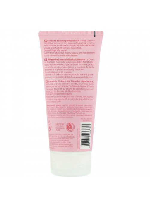 Weleda, Almond Soothing Body Wash, 6.8 fl oz (200 ml)