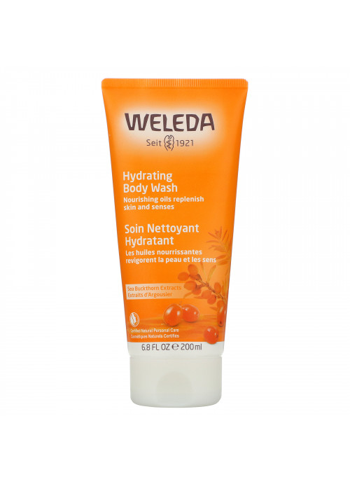 Weleda, Hydrating Body Wash, Sea Buckthorn Extracts, 6.8 fl oz (200 ml)