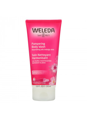 Weleda, Pampering Body Wash, Wild Rose Extracts, 6.8 fl oz (200 ml)