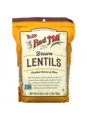 Bob's Red Mill, Brown Lentils, 27 oz (765 g)