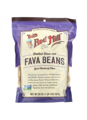 Bob's Red Mill, Fava Beans, Shelled Blanched,  20 oz (567 g)