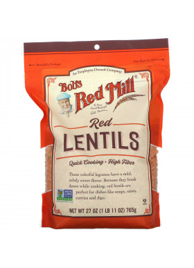 Bob's Red Mill, Red Lentils Heritage Beans, 27 oz (765 g)