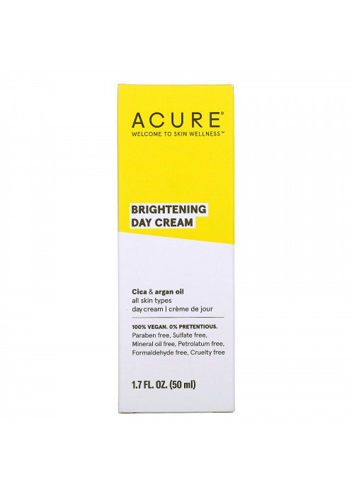 Acure, Brightening Day Cream, 1.7 fl oz (50 ml)
