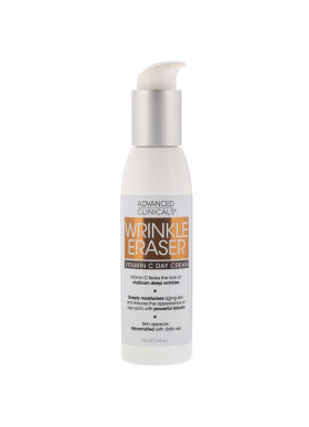 Advanced Clinicals, Wrinkle Eraser, Vitamin C Day Cream, 4 fl oz (118 ml)
