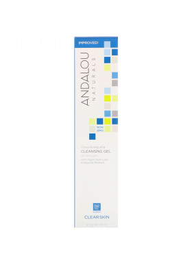 Andalou Naturals, Cleansing Gel, Citrus Kombucha, Clear Skin, 6 fl oz (178 ml)