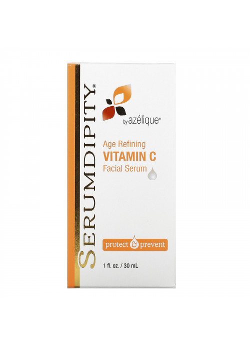 Azelique, Serumdipity, Age Refining Vitamin C Facial Serum, 1 fl oz (30 ml)