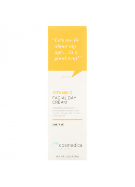 Cosmedica Skincare, Vitamin C Facial Day Cream, 2 oz (60 ml)