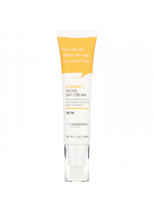 Cosmedica Skincare, Vitamin C Facial Day Cream, 2 oz (60 ml)