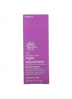 Earth Science, A/B Hydroxy Acid Night Rejuvenator, 1 fl oz (30 ml)