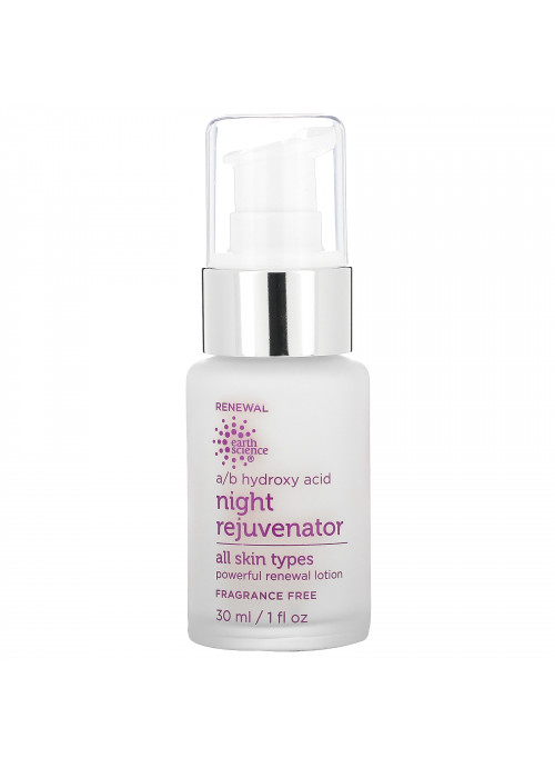 Earth Science, A/B Hydroxy Acid Night Rejuvenator, 1 fl oz (30 ml)