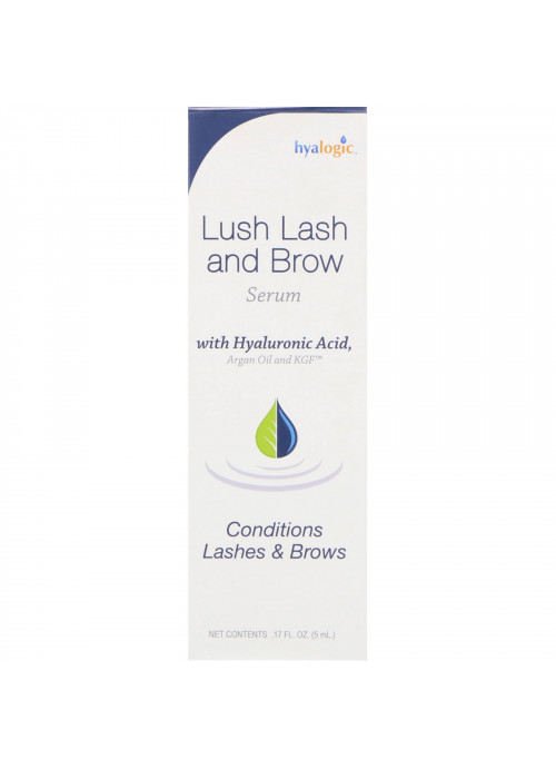 Hyalogic, Lush Lash and Brow Serum, .17 fl oz (5 ml)