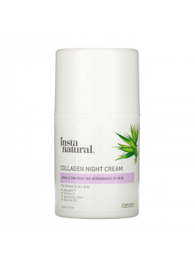 InstaNatural, Collagen Night Cream, 1.7 fl oz (50 ml)