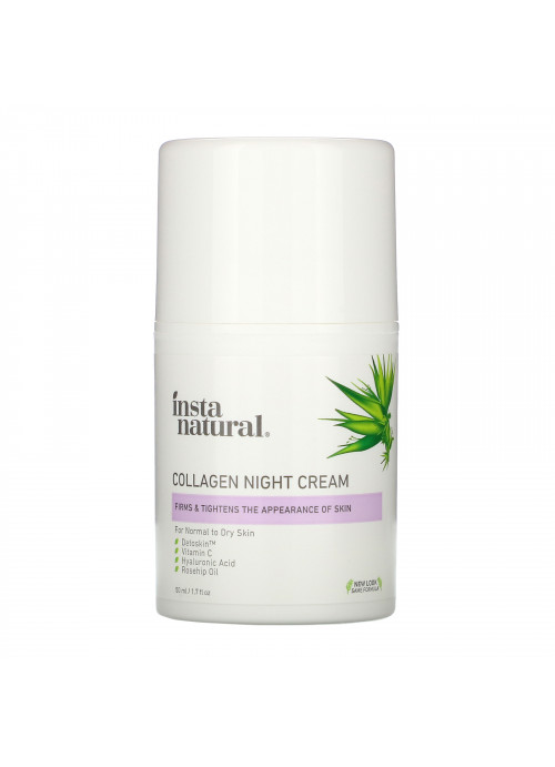 InstaNatural, Collagen Night Cream, 1.7 fl oz (50 ml)