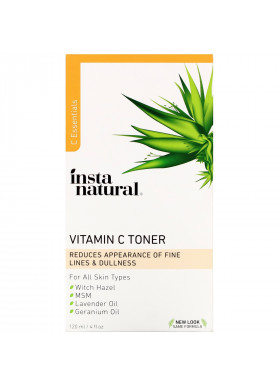 InstaNatural, Vitamin C Toner, 4 fl oz (120 ml)