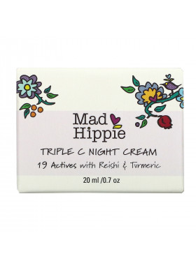 Mad Hippie Skin Care Products, Triple C Night Cream, 0.7 oz (20 ml)