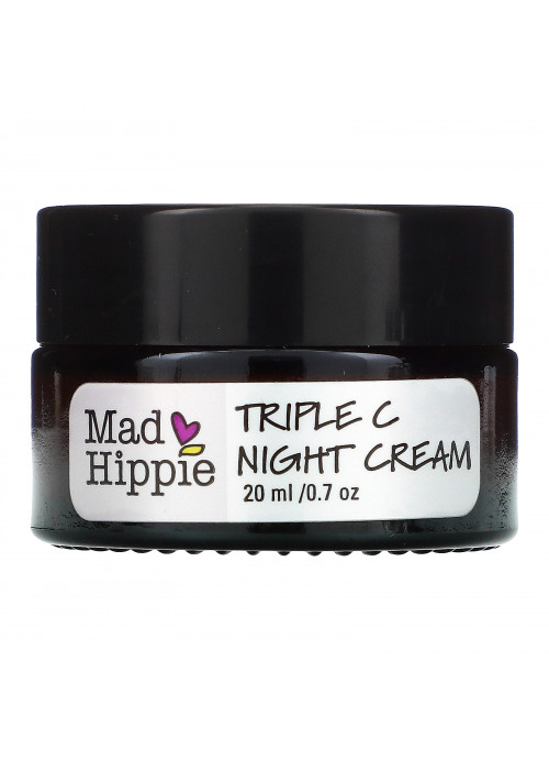 Mad Hippie Skin Care Products, Triple C Night Cream, 0.7 oz (20 ml)