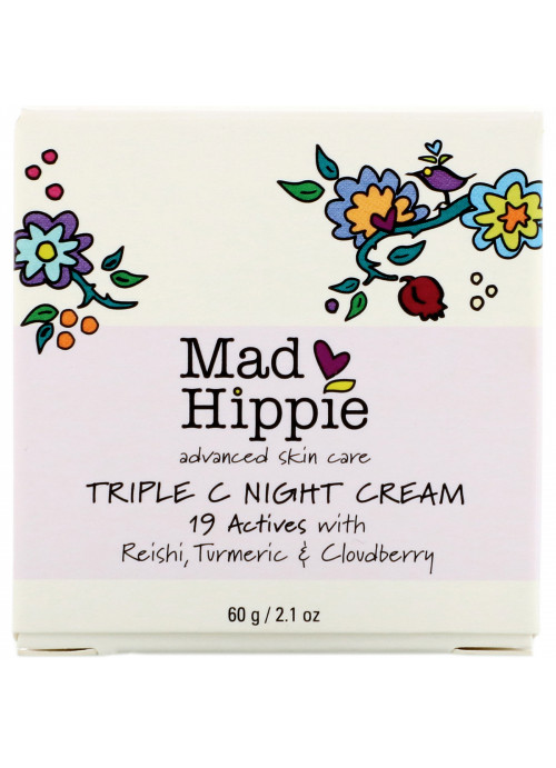 Mad Hippie Skin Care Products, Triple C Night Cream, 2.1 oz (60 g)