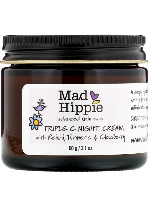 Mad Hippie Skin Care Products, Triple C Night Cream, 2.1 oz (60 g)