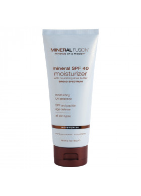 Mineral Fusion, Mineral SPF 40 Moisturizer, Moisturize, 3.4 oz (96 g)