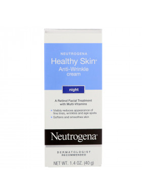 Neutrogena, Healthy Skin, Anti-Wrinkle Cream, Night, 1.4 oz (40 g)