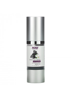 Now Foods, Solutions, Charcoal Detox Moisturizer, 1 fl oz (30 ml)