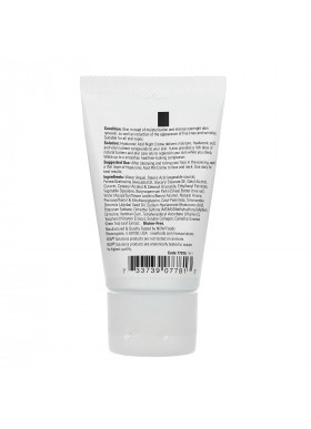 Now Foods, Solutions, Hyaluronic Acid Creme, PM Moisture Renew Formula, 2 fl oz (59 ml)