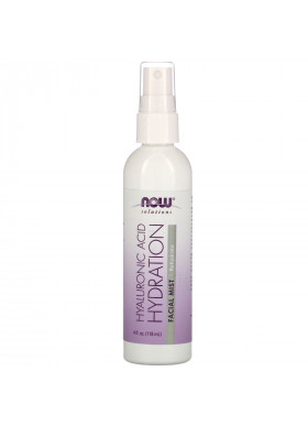 Now Foods, Solutions, Hyaluronic Acid Hydration Facial Mist, 4 fl oz (118 ml)