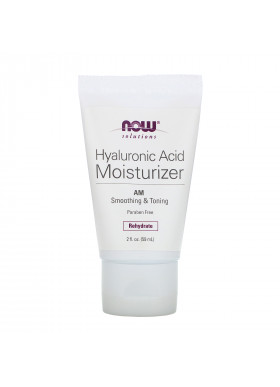 Now Foods, Solutions, Hyaluronic Acid Moisturizer, 2 fl oz (59 ml)